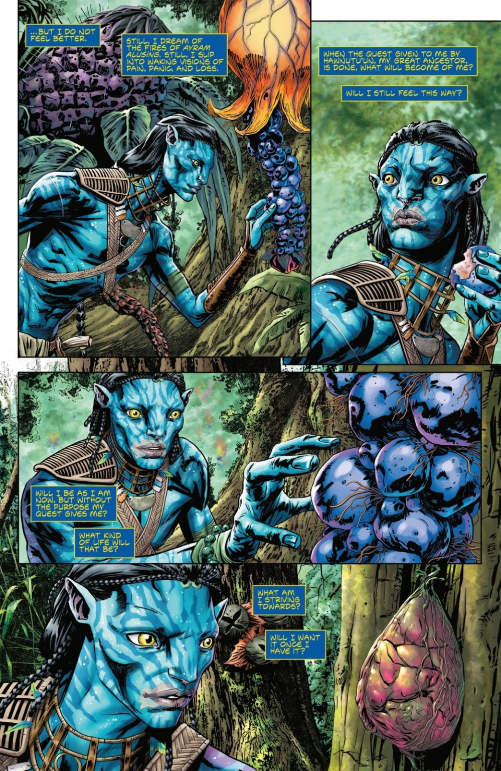 Avatar Frontiers Of Pandora Soleks Journey Comic Book Preview