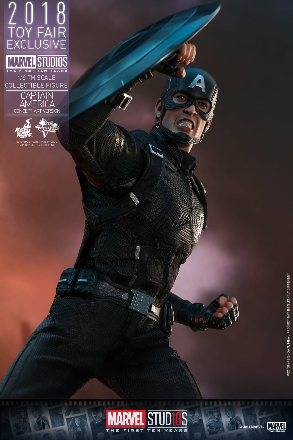 Hot toys captain store america 10th anniversary