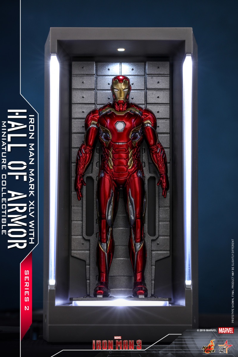 Hot Toys unveils new Iron Man Hall of Armor Miniature Collectibles