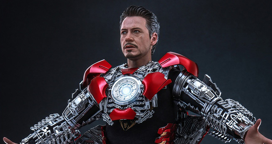 Suit up with Hot Toys Tony Stark sixth scale figure from Marvel s The Avengers