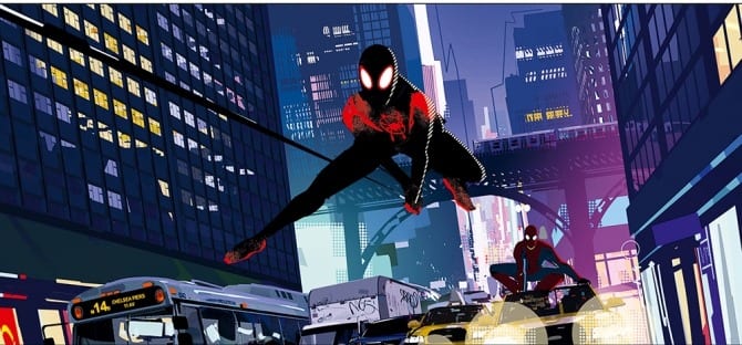 Check out a batch of concept art from Spider-Man: Into the Spider-Verse