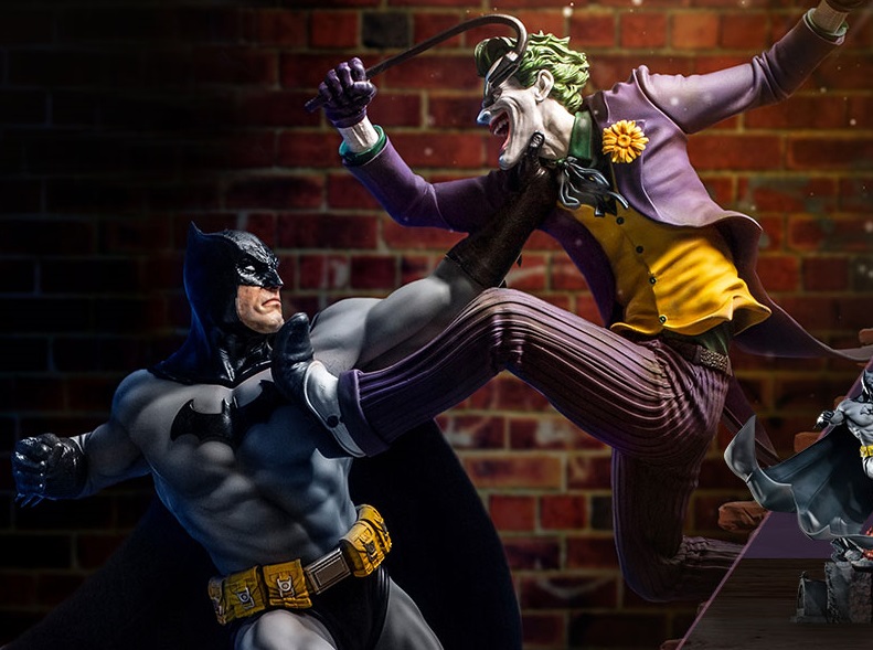 Batman vs. The Joker diorama incoming from Iron Studios