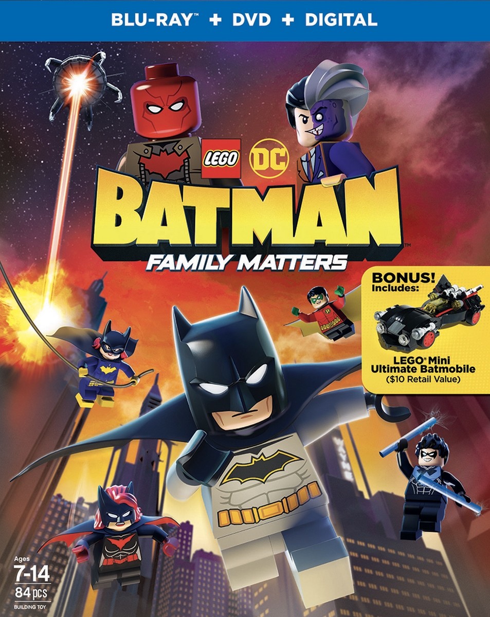 Trailer for LEGO DC: Batman - Family Matters animated movie