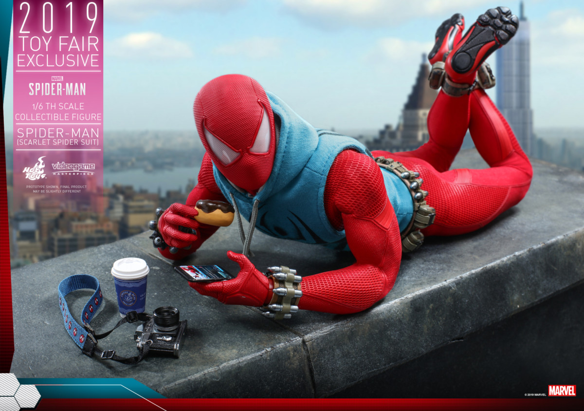 Marvel's Spider-Man Scarlet Spider Video Game Masterpiece collectible  figure announced as Toy Fair exclusive