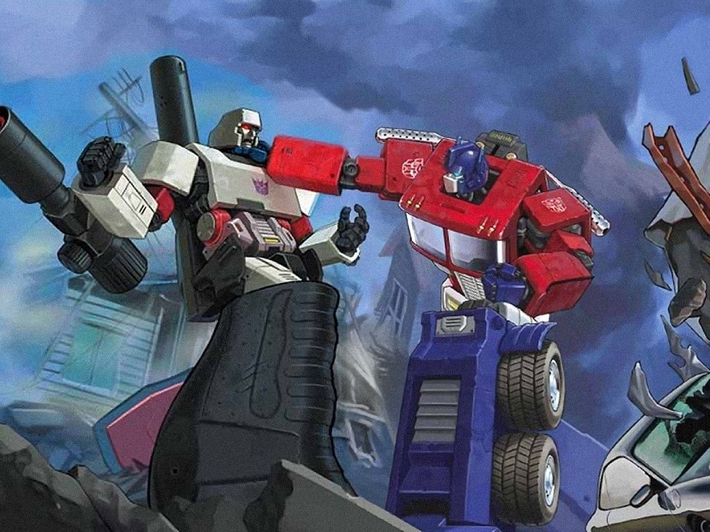 transformers prime optimus prime vs megatron
