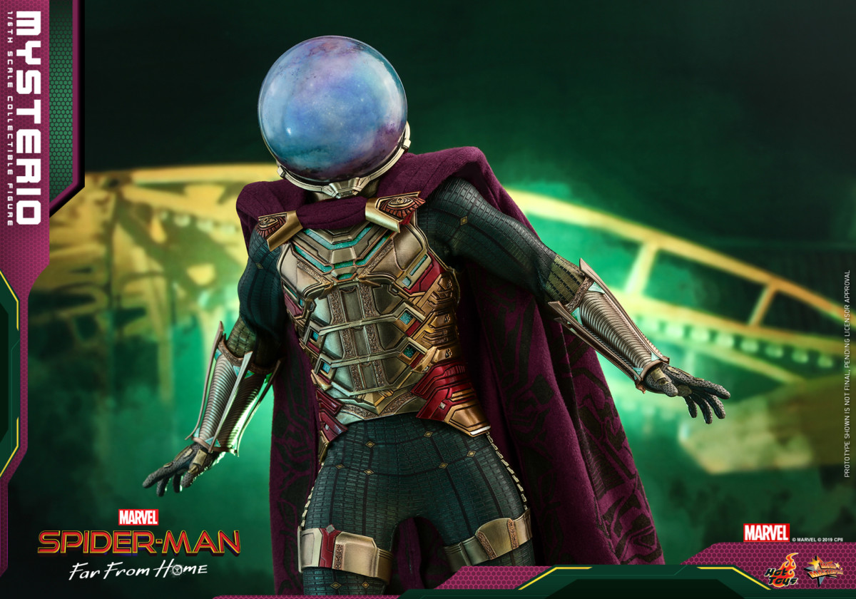 Hot Toys' Spider-Man: Far From Home Mysterio collectible figure revealed