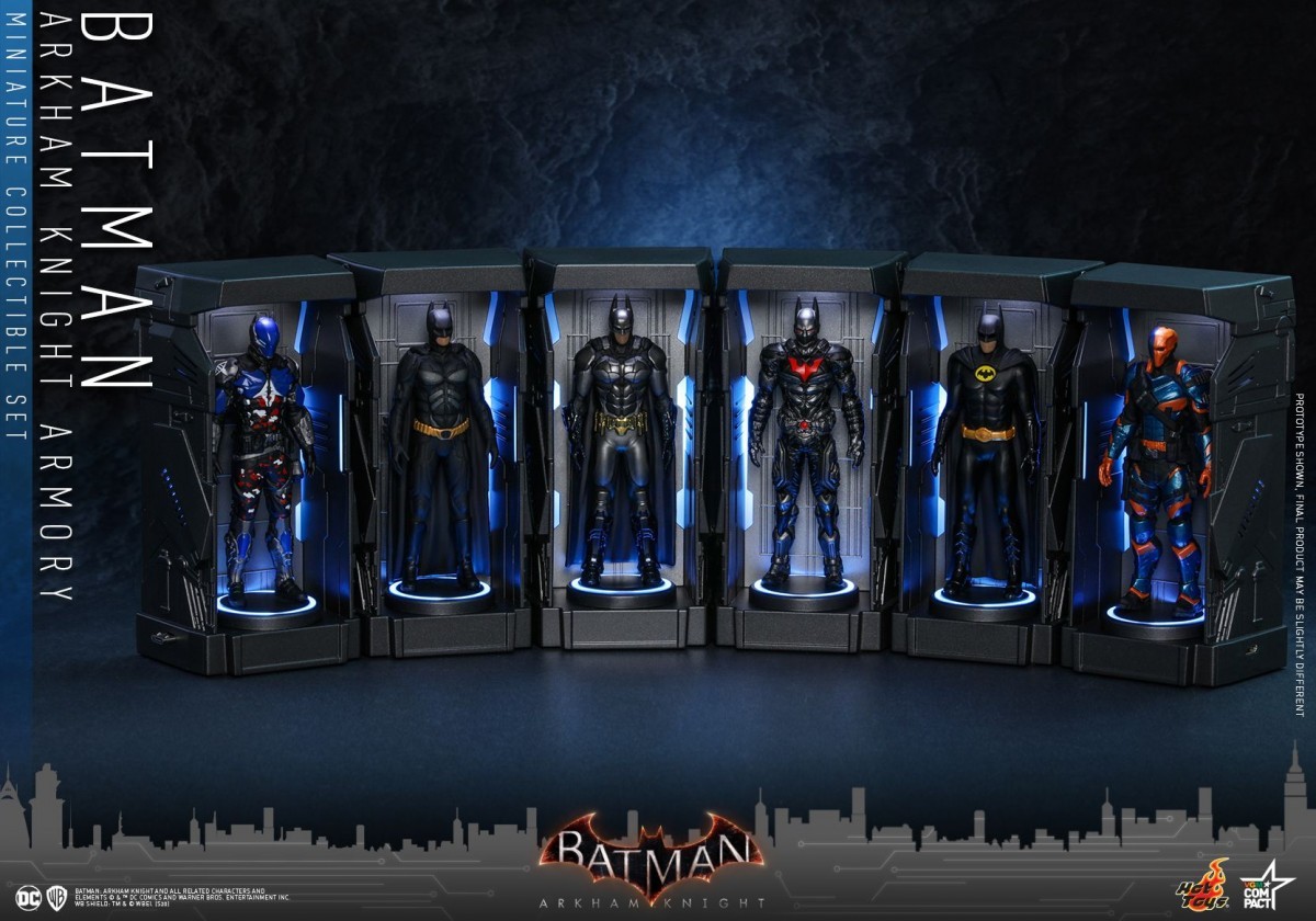 Batman: Arkham Knight Armory Collectible Set revealed by Hot Toys