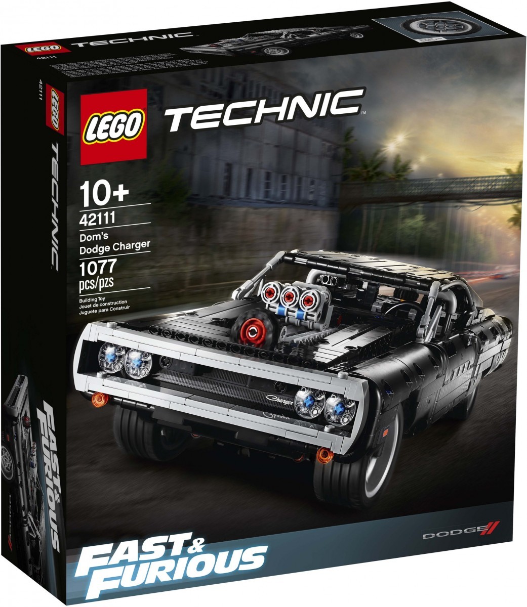 LEGO Fast & Furious Dom's Dodge Charger set official unveiled