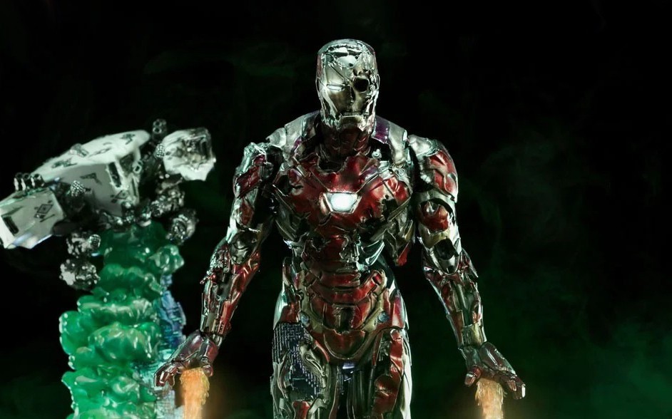 Spider-Man: Far From Home's Zombie Iron Man Battle Diorama collectible from  Iron Studios revealed
