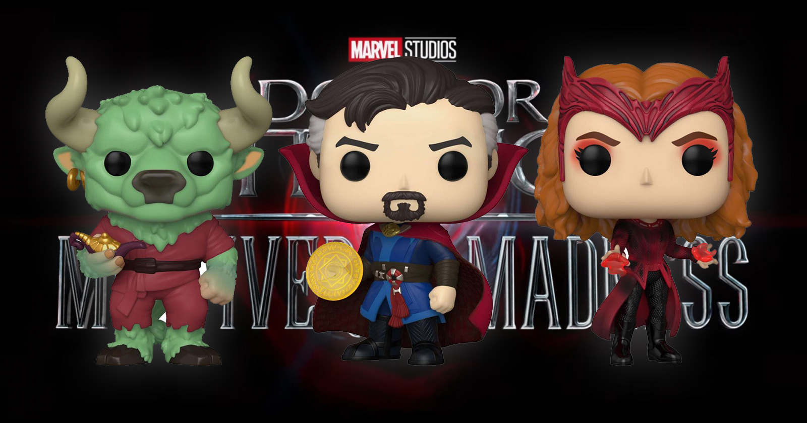 Doctor Strange in the Multiverse of Madness Pop! Vinyl figures reveal  mysterious new character